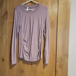 Dusty Rose Long Sleeve Women's Top